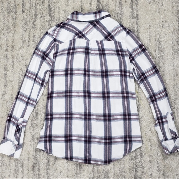 Rails Hunter Plaid Button Down Blouse - Picture 6 of 9